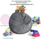 Kisoy Bean Bag Chair Cover (No Filler) Washable Ultra Soft Corduroy Sturdy Zipper Beanbag Cover for Organizing Plush Toys or Textile, Sack Bean Bag for Adults,Kids,Teens