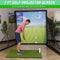 GoSports Golf Simulator Impact Screen - Choose 7 ft x 7 ft or 10 ft x 10 ft
