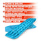 X-BULL New Recovery Traction Tracks Sand Mud Snow Track Tire Ladder 4WD (Cyan Blue, 3gen)