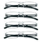 4 Pairs Reading Glasses, Blue Light Blocking Glasses, Computer Glasses Women Men, Fashion Rectangle Eyewear Frame，Reading glasses men