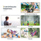 HANVON 2.4G Remote Control Bird Toy RC Bird Bionic Flying Bird,6-axis Gyro,Fabric Single Wing Lifting Design,Easy Indoor Outdoor RC Toy for Kids,Boys and Girls,Go Go Bird Bennu