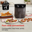 Instant Pot Air Fryer 4L - Air Fryer/ Easy-to-use dial controls - Grey -1600W