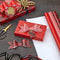 Hallmark Holiday Wrapping Paper with Optional DIY Bow Templates on Reverse (3 Rolls: 120 sq. ft. TTL) Red Plaid, Stripes, Polka Dots for Christmas, Valentines Day, Birthdays, Graduations