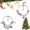 Christmas Advent Calendar Bracelets Set, 2023 Christmas 24 Days Countdown Calendar DIY Bracelets, Christmas Jewelry Gift Girls Kids Teens Toddler (Style A)