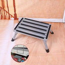 Aluminium Portable Folding Step Stool Caravan Accessories Ladder Camper Trailer