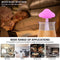 Rain Cloud Diffuser Essential Oil Diffuser Micro Humidifier with 7 Colors Led Lights Has A Timer Design Relaxing Mood Water Drop Sound for Bedroom & Large Room for Living Room Office (Wood Color)