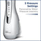 Waterpik Cordless Advanced Water Flosser WP-560 - 3 Pressure Settings - 360° Tip Rotation - 45 Seconds Water Capacity - Extra Quiet Design - 4x Flosser Tips - Dental Floss - Oral Hygiene - White