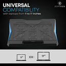 Zeptron Height Adjustable Laptop Cooling Stand / Cooling Pad / Cooler with Six Fans Compatible for Acer, HP, MacBook, Lenovo, Dell, Chromebook / 11.6 Inch, 13.3 Inches,15.6” All Laptops & Notebooks