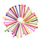 KISEER 100 Pack Assorted Colors Professional Durable 2 3/4 Inch Plastic Golf Tees Bulk (Random Colors)