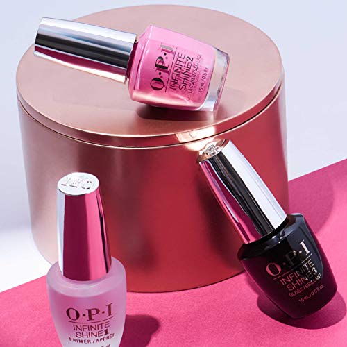 OPI Infinite Shine ProStay Duo Pack, Nail Polish Base Coat Primer and Gloss Top Coat, 15ml