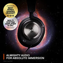 SteelSeries Arctis Nova Pro Wireless + Bluetooth - PC, PlayStation & Switch - Active Noise Cancellation - Dual 36+ Hour Battery System - AI-Powered Noise-Cancelling ClearCast Gen 2 Microphone