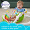 Fisher-Price Portable Baby Chair Kick & Play Deluxe Sit-Me-Up Seat with Piano Learning Toy & Snack Tray for Infants to Toddlers