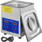 VEVOR Ultrasonic Cleaner 1.3 L Ultrasonic Parts Cleaner with Heater Timer, 0-30 min Time Setting, with LED Digital Display