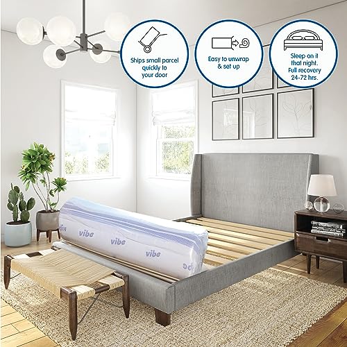 Vibe 12-Inch Gel Memory Foam Mattress Queen