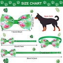 120 Pieces Dog Bow Ties Adjustable Dog Ties for Summer Cat Bow Ties Neck Ties Fruit Hawaii Summer Style Pet Dog Bowties Collar for Dogs Cats Puppy Holiday Grooming Accessories