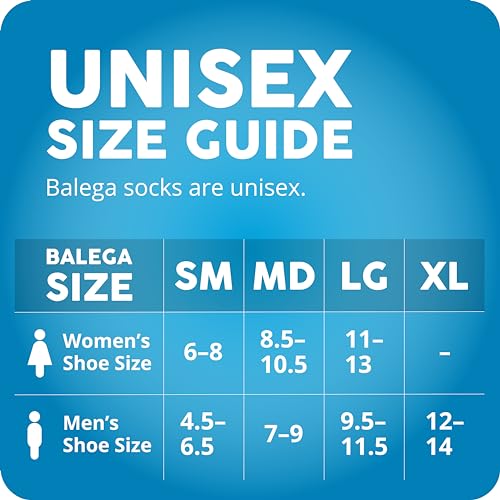 Balega Blister Resist Crew Athletic Running Socks for Men and Women