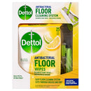 Dettol Antibacterial Floor Cleaning System and Pack of 25 Floor Cleaner Disinfectant Wipes