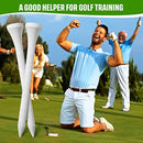 Mudder 600 Pack Golf Tees Bulk Wooden Golf Tees Wood Golfing Tees for Men Golf Balls Accessories (White, 2-3/4 Inch)