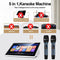 Blume 18.5” 4 in 1 Chinese Karaoke Machine, 2TB Drive 4K LED Touch Screen, Bluetooth & App Control Karaoke Singing Player with Reverb 2 Wireless Mic, YouTube Movie Online Update (2TB)