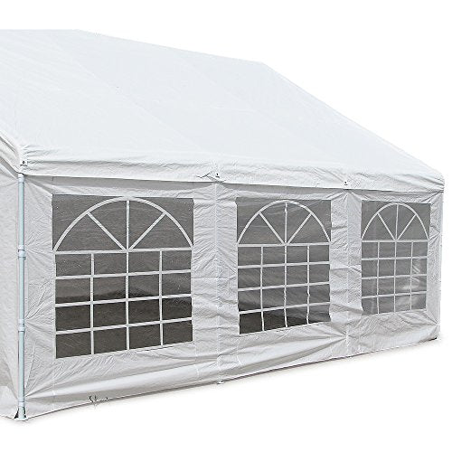 Wallaroo 6x6 White Gazebo Party Wedding Tent Event Marquee Outdoor Canopy Shade