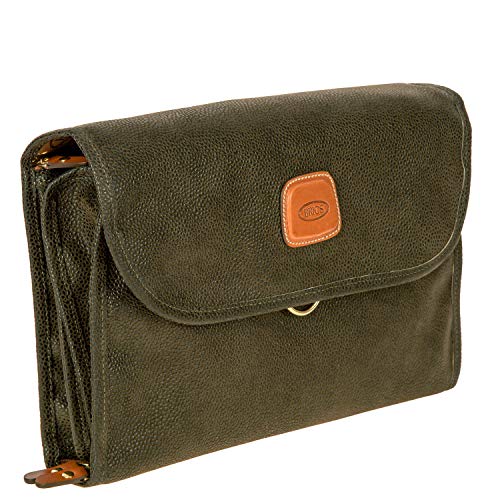 Bric's Life Tri-fold Traveler, Olive (Green) - BLF00676.378