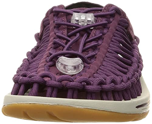 KEEN Women's Uneek Classic Two Cord Sandals, Prune Purple/Prune Purple, 7.5