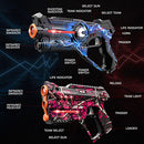 Laser Tag, Lazer Tag Sets with Gun and Vest Set of 4, Gift Ideals for Kids Age 8+ Year Old Cool Toys, Outdoor Game for Teenage Boys, Girls,Adults and Family
