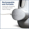 Waterpik Cordless Advanced Water Flosser WP-560 - 3 Pressure Settings - 360° Tip Rotation - 45 Seconds Water Capacity - Extra Quiet Design - 4x Flosser Tips - Dental Floss - Oral Hygiene - White