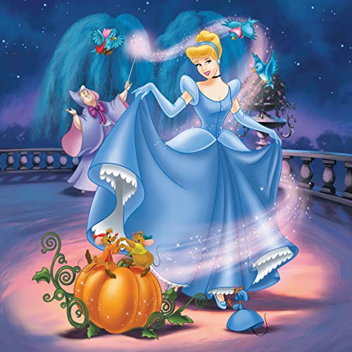 Ravensburger 93397 Ravensburger - Disney Snow White Cinderella and Ariel Puzzle 3x49pc Jigsaw Puzzle