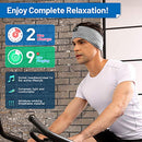 Sleep Headphones Wireless, Perytong Bluetooth Sports Headband Headphones with Ultra-Thin HD Stereo Speakers Perfect for Sleeping,Workout,Jogging,Yoga,Insomnia, Air Travel, Meditation(Light Grey)