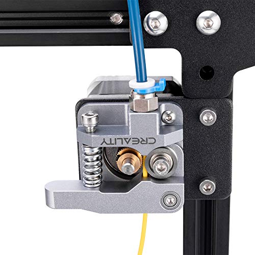 Creality Upgrade Extruder, All Metal MK-8 Extruder Feeder Drive Aluminum 1.75mm for Ender 3 Ender3 Pro/3V2 Ender 5 CR-10S Gray