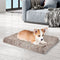 PaWz Dog Mat – Pet, Cat, Calming Bed, Memory Foam, Orthopaedic, Removable Cover, Washable, Coffee