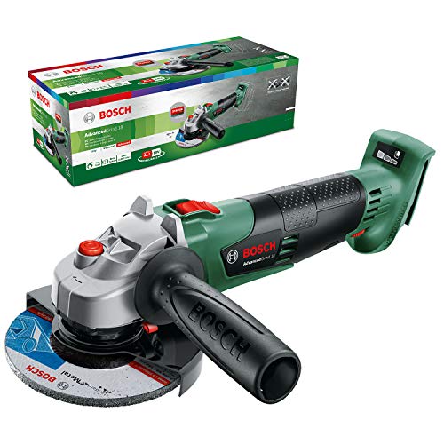 Bosch Home & Garden 18V Cordless 125mm Angle Grinder Without Battery, Variable Speed, Soft Start & Brake (AdvancedGrind 18V)