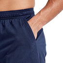 Hanes Men's Originals Cotton Pockets, Pull-on Jersey Gym Shorts, 7", Athletic Navy, X-Large