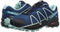 Salomon Women's Speedcross 4 Trail Running Shoes, Poseidon/Eggshell Blue/Black, 7 UK/8.5 US