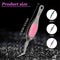 3 Pieces Crossing Locking Curved Craft Tweezers Pointed Tip Tweezers Stainless Steel Soft-Grip Tweezers Curved Fine Tip Tweezer for DIY Crafts (Rainbow and Pink, Silver and Pink, Black and Blue)