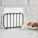 Napkin Holder, Modern Metal Black Napkin Holder for Kitchen, Countertops & Outdoor Tables - Napkin Holder for Table - Suitable for All Dining Room Decors Napkin Holders For Paper Napkins - (Black)