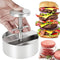 Hamburger Press, 304 Stainless Steel Hamburger Patty Maker Non-Stick Burger Press DIY Meat Processing Dishwasher Safe Kitchen Accessories for Making Meat Patties and Thin Burgers