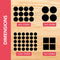 200pk Black Furniture Pads Floor Protectors for Chairs | Felt Pads for Furniture Feet | Chair Leg Floor Protectors for Furniture Legs | Felt Furniture Pads, Chair Pads to Protect Floor, Chair Leg Pads