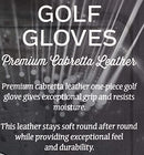 Kirkland Signature Golf Gloves Premium Cabretta Leather, Large (4 Count)