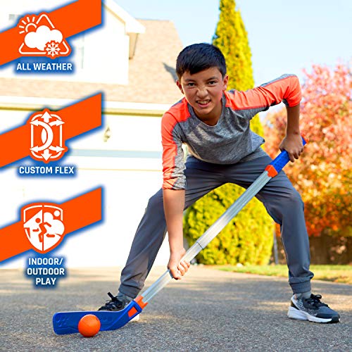 NERF Street Shot Kids Hockey Stick