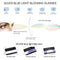 SOJOS Cat Eye Blue Light Blocking Glasses Hipster Metal Frame Women Eyeglasses She Young SJ5027 with Rose Gold Frame/Anti-blue light Lens