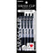 Zebra P-JJ15-BK5 Sarasa Clip Gel Ballpoint Pen, 0.5, Black, 5 Pieces