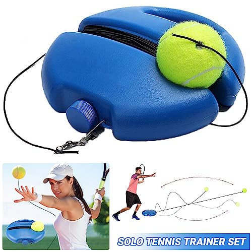 Solo Tennis Trainer Set Practice Single Self-Study Training Tool Rebound Ball AU