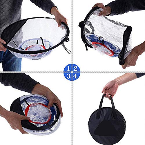 Portable Golf Chipping Net Golf Practice Hitting Net Golf Training Aids Suitable for Backyard,Outdoor and Indoor Use