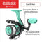 Zebco Kids Rambler Telescopic Spinning Reel and Fishing Rod Combo, 23.5-Inch to 5-Foot 3-Inch Telescoping Fishing Rod, Size 20 Reel, Pre-Spooled with 8-Pound Cajun Line, Seafoam/Black