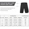 qualidyne Men's Mountain Bike Shorts 3D Padded Lightweight MTB Cycling Shorts with Loose Fit -Quick Dry
