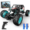 DEERC DE70 Remote Control Truck W/Metal Shell, 60+ Mins, 2.4G Remote Control Car, 1:22 RC Cars Crawler for Boys, RC Monster Trucks, Toy Vehicle Car Gift Kids Adults Girls