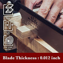 SUIZAN Japanese Dozuki Dovetail Hand Saw 7 Inch(180mm) Pull Saw for Cross-cut, Rip-cut, Slant Cutting