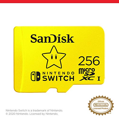 SanDisk MicroSDXC UHS-I Card for Nintendo Switch 256GB